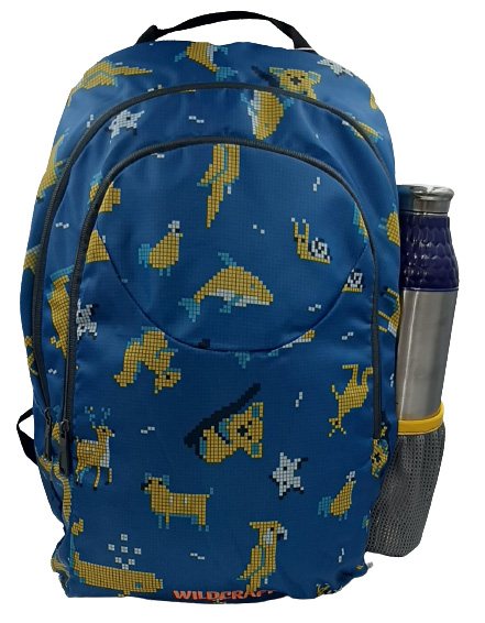 Wildcraft Unisex Blue Backpack